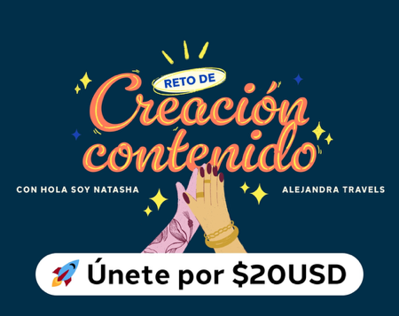 Únete al reto de creación de contenido acá thumbnail
