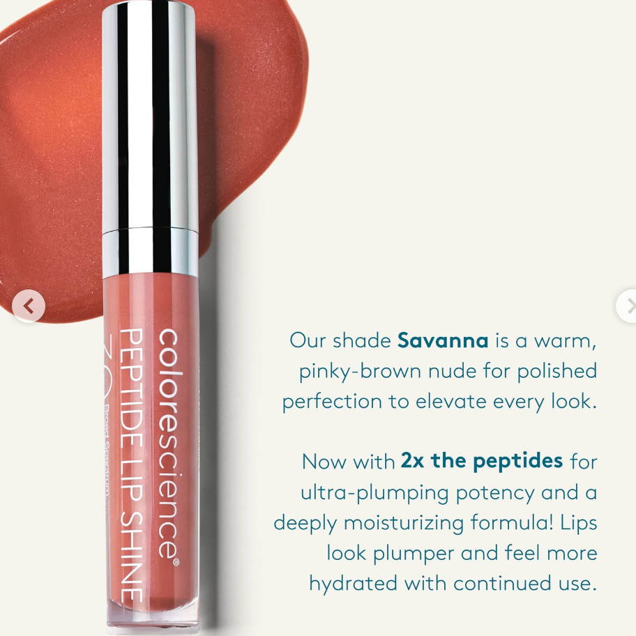 Peptide Lip Shine SPF 30 Savanna thumbnail