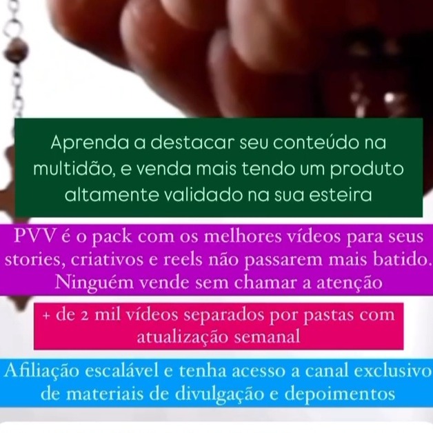 Conheça o PVV clique aqui (agora por $29,90) thumbnail