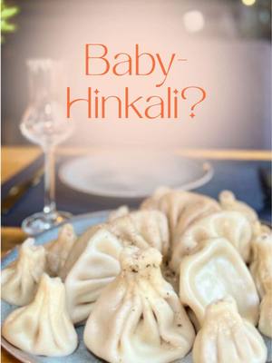 Unsere Hinkaluki — Baby-Hinkali — die kleinen Kinder der klassischen Hinkali😍🥰 Gleicher saftiger Geschmack, nur im Mini-