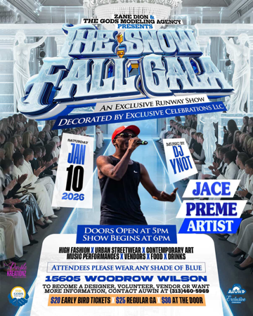 1/10 - The Snow Fall Gala Art + Fashion Show thumbnail