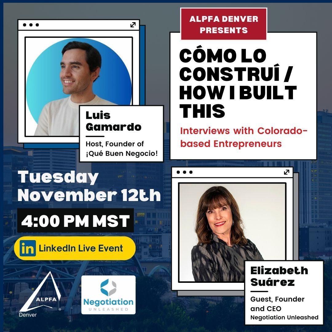 Nov 12: How I Built This / Cómo Lo Construí - Interviews with Colorado Entrepreneurs thumbnail