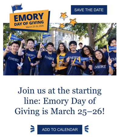 EMORY DAY OF GIVING thumbnail