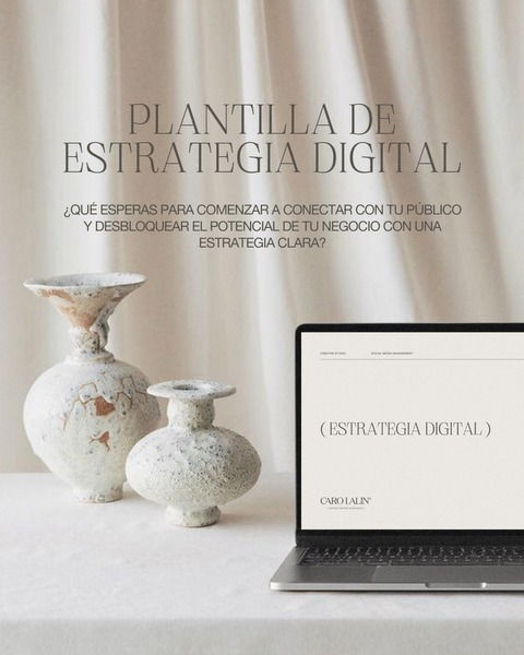 Plantilla de Estrategia Digital - Caro Lalin thumbnail