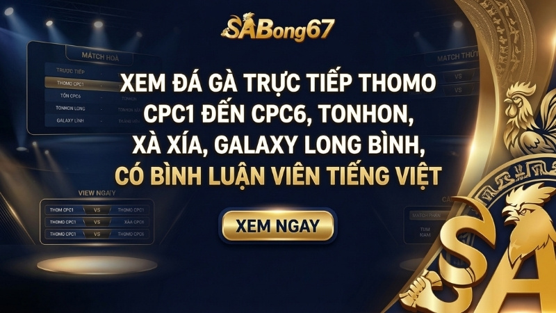 SABONG67 - ĐÁ GÀ TRỰC TIẾP CAMPUCHIA HÔM NAY FULL BỒ thumbnail