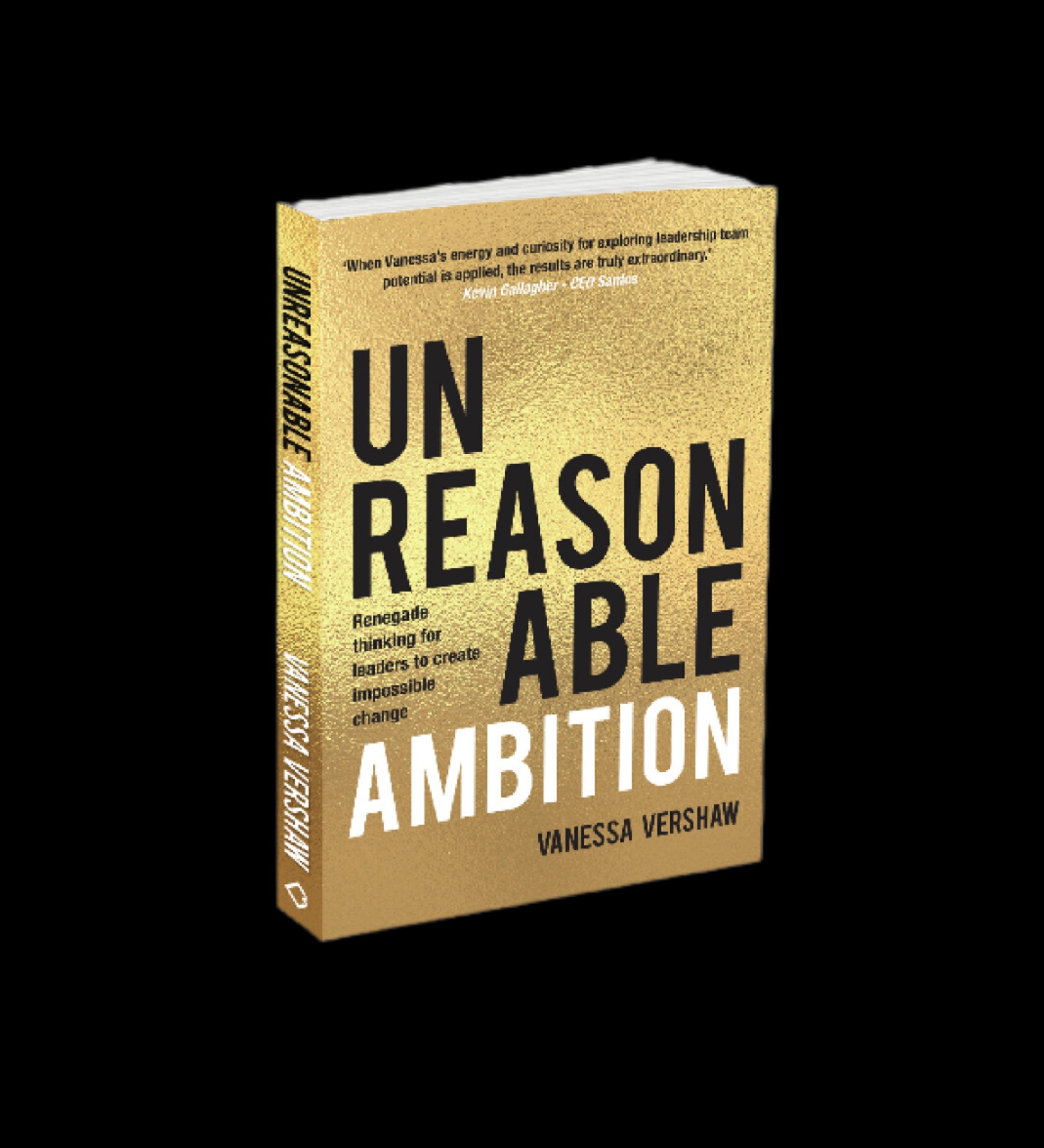 Unreasonable Ambition paperback thumbnail