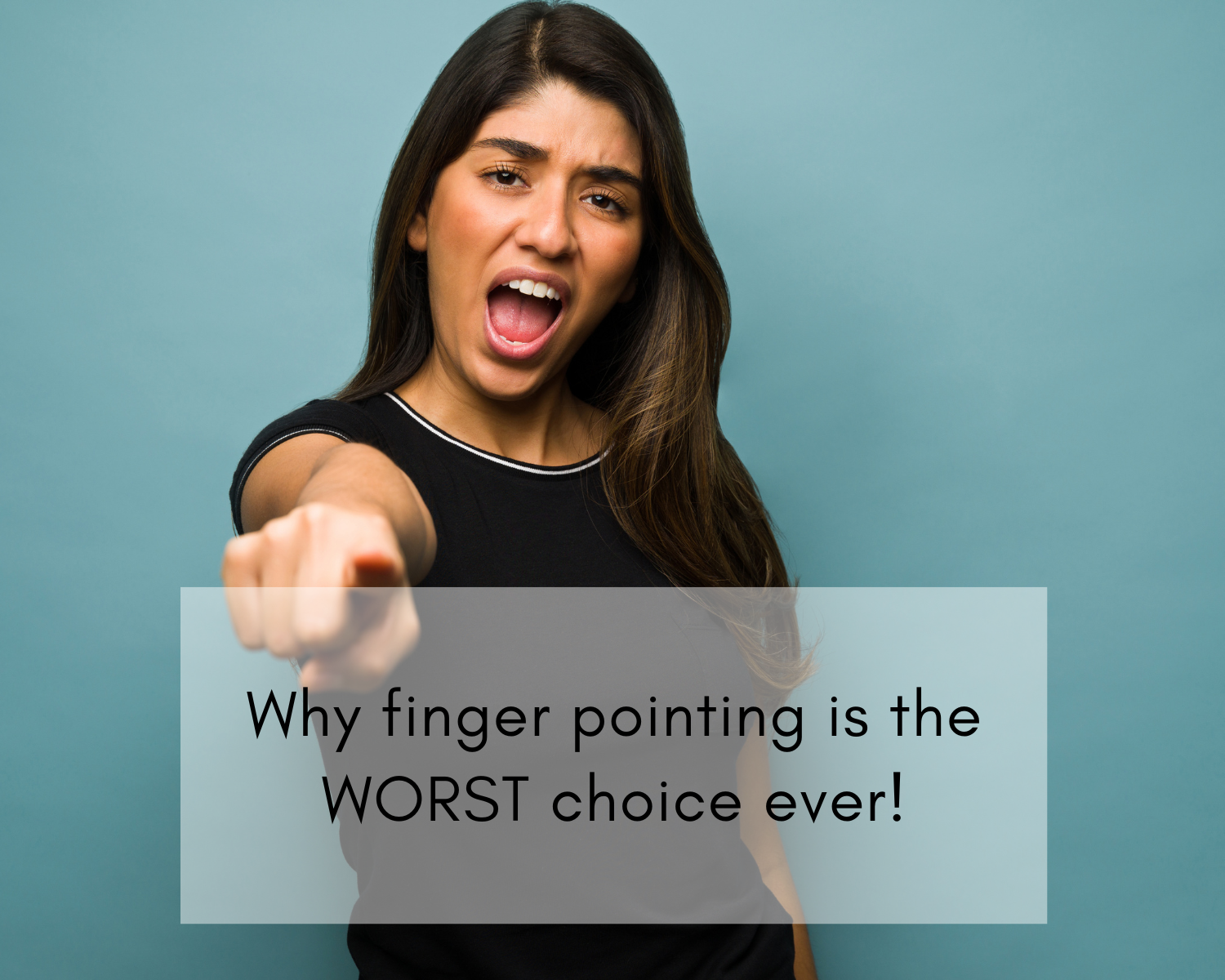 Why finger pointing is the worst choice ever! thumbnail