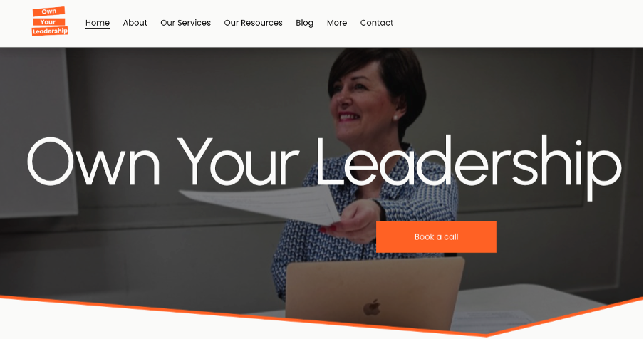 Own Your Leadership website thumbnail