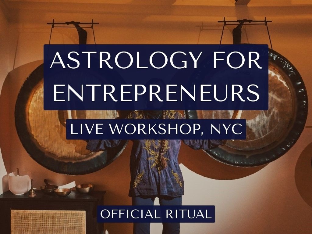 Astrology For Entrepreneurs - NYC Live Workshop__10/6 2PM et thumbnail