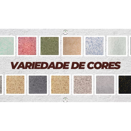 Papel de Parede Líquido Ecocollor - Kit Completo 5m² - Várias Cores + Desempenadeira thumbnail