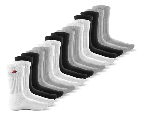 Kit 15 Pares Meias Sport Algodão Cano Alto Sandrini Conforto Sortidos 39-43 thumbnail