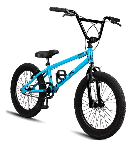 Bicicleta Bmx 20 Pro-x Série 1 Aço Carbono Freio V-brake Azul Azul/preto thumbnail
