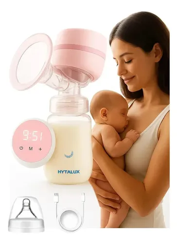 Bomba Leite Elétrica Armazenamento Display Led Não Precisa Segurar Ou Ficar Apertando Mãos Livres Estratora Elétrica Marca Hytalux thumbnail