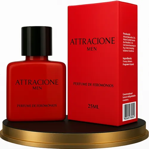Attracione Men Perfume Masculino Com Feromônios Ativados 25 Ml thumbnail