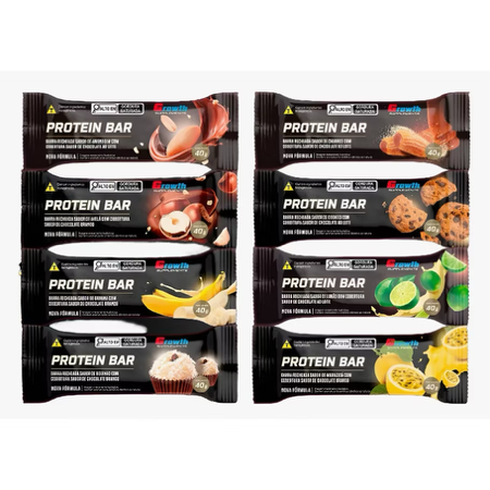 Barra De Proteína Growth Supplements - Cx 12un - Escolha o sabor nas variações thumbnail