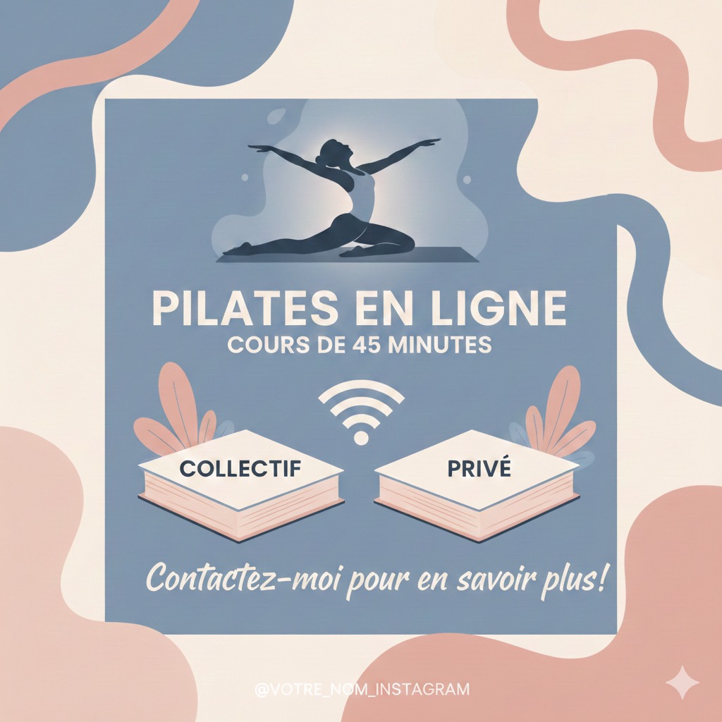 PILATES EN LIGNE - Charlene Poret thumbnail