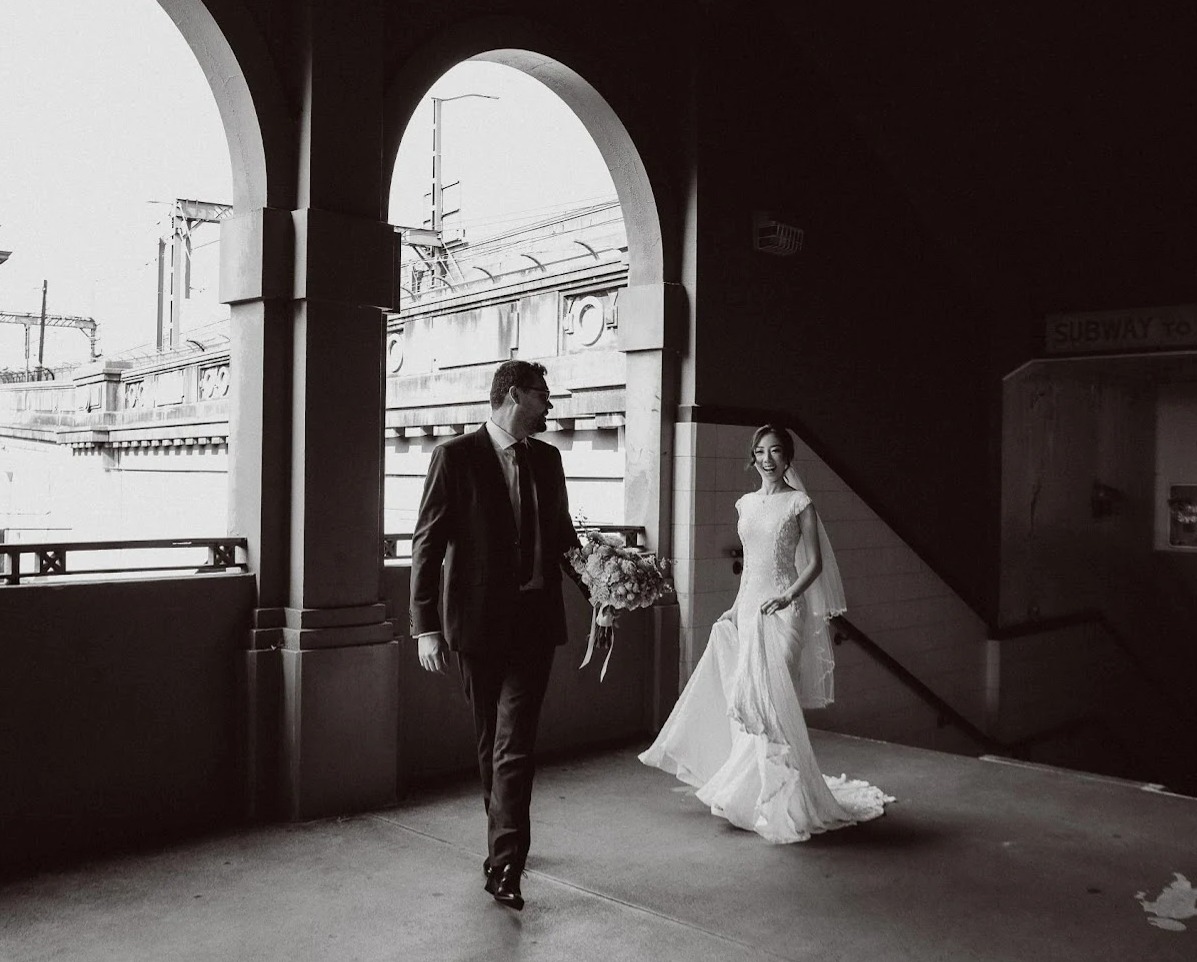 Naomi + Chris - MCA Sydney wedding feature thumbnail