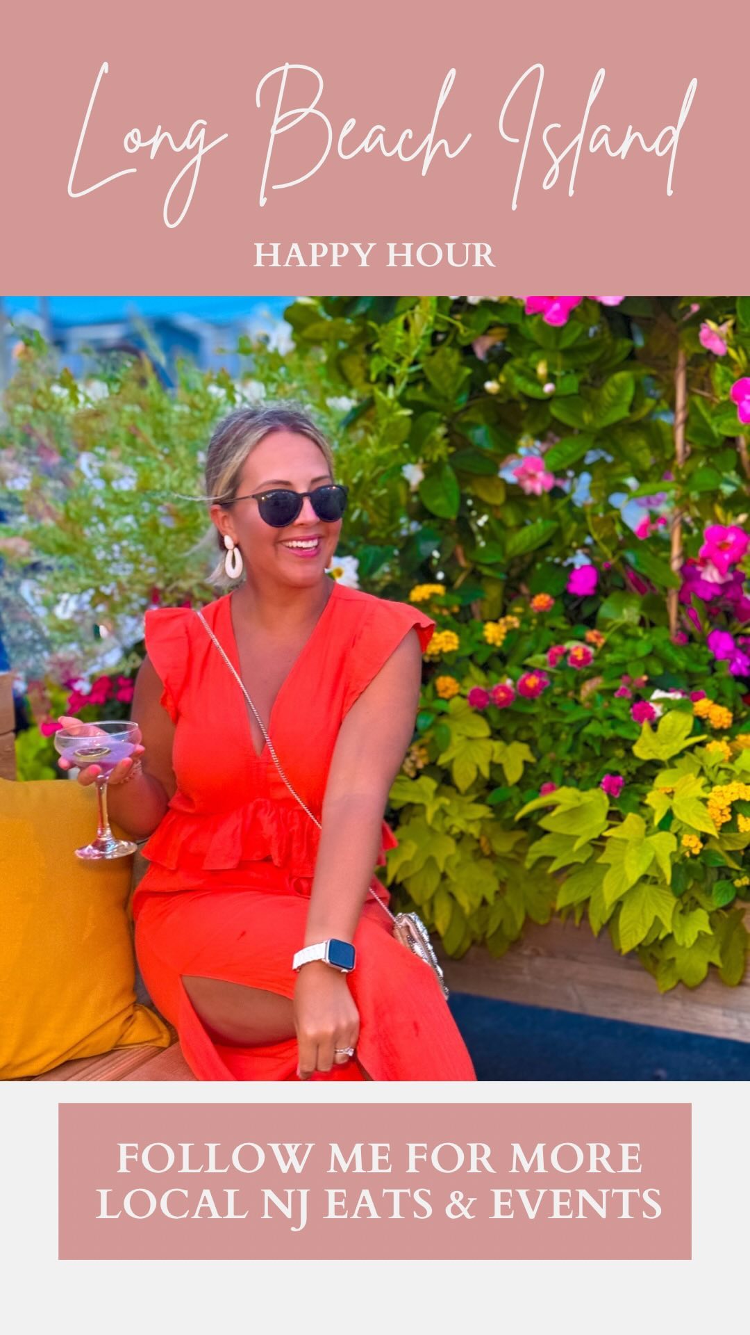 🍹Found the cutest little spot in LBI to enjoy some delicious cocktails outside with friends …
.
Such a unique cocktail m