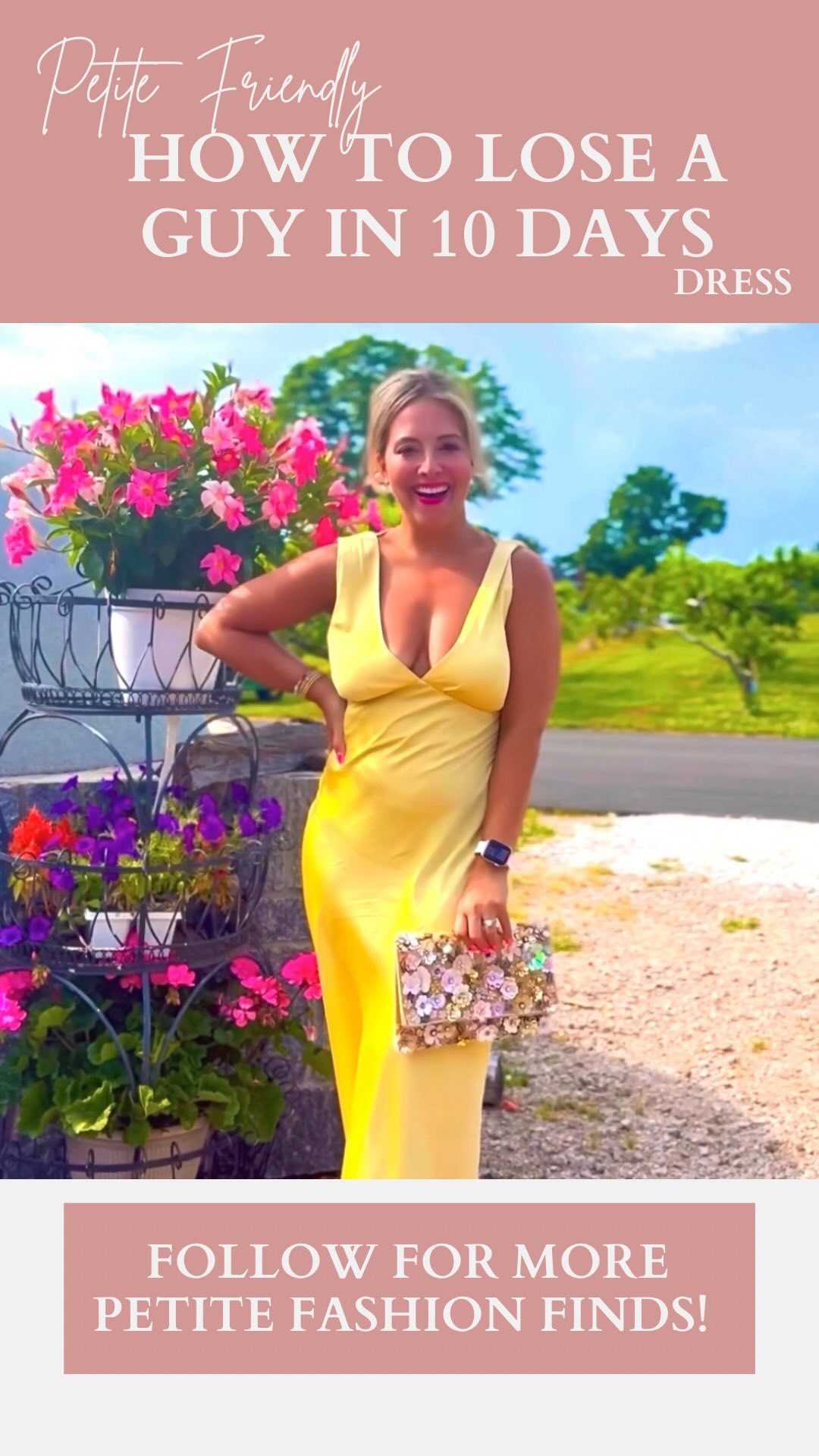 💛 My fellow millennial ladies all know the ICONIC yellow dress from the Movie “How to lose a guy in 10 days”…. I’ve want