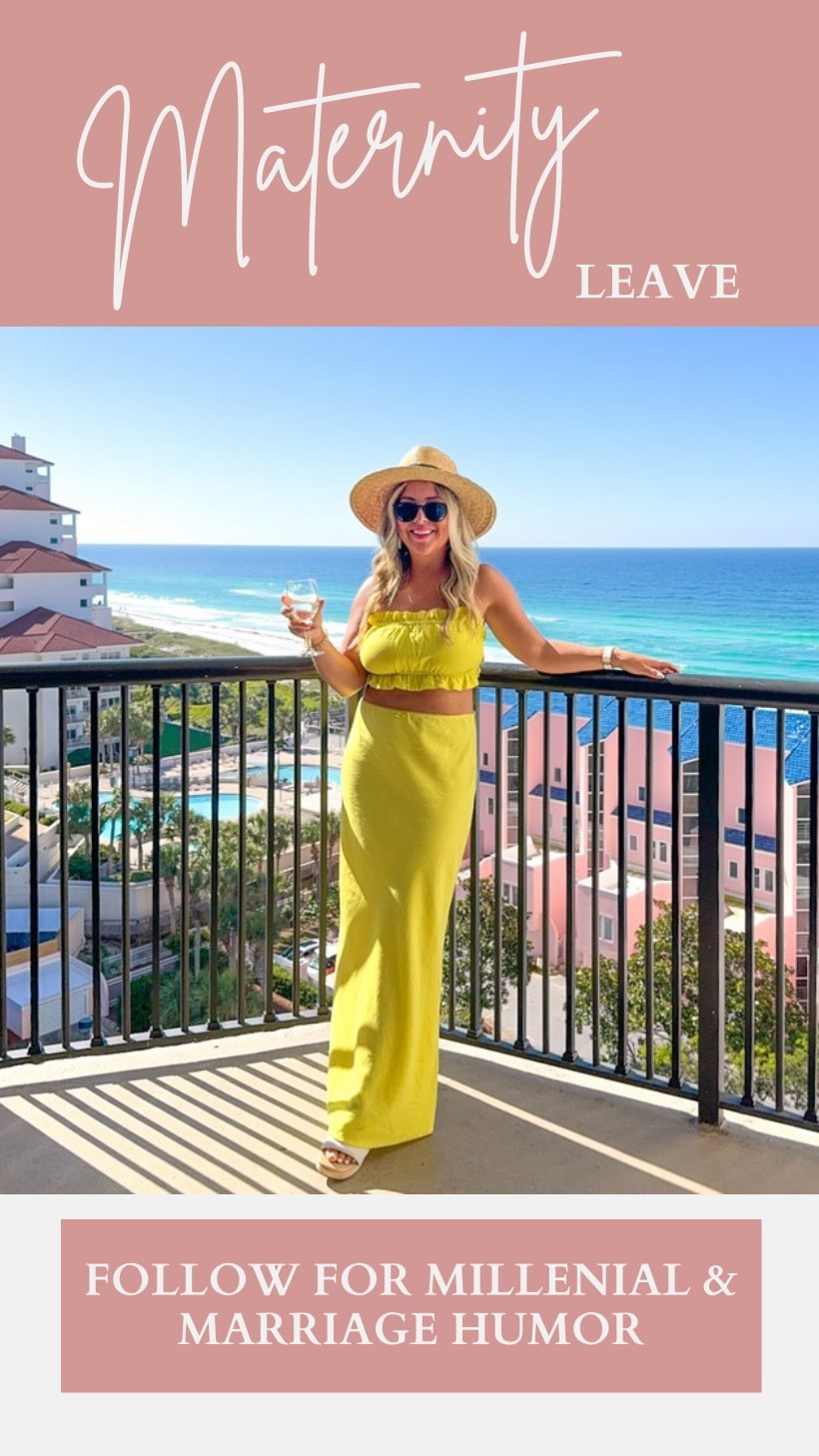 🤰🏼Why shouldn’t I get to cash in on that maternity leave too?? 
.
.
#dink #dinklife #travelreel #millenialsbelike #mille