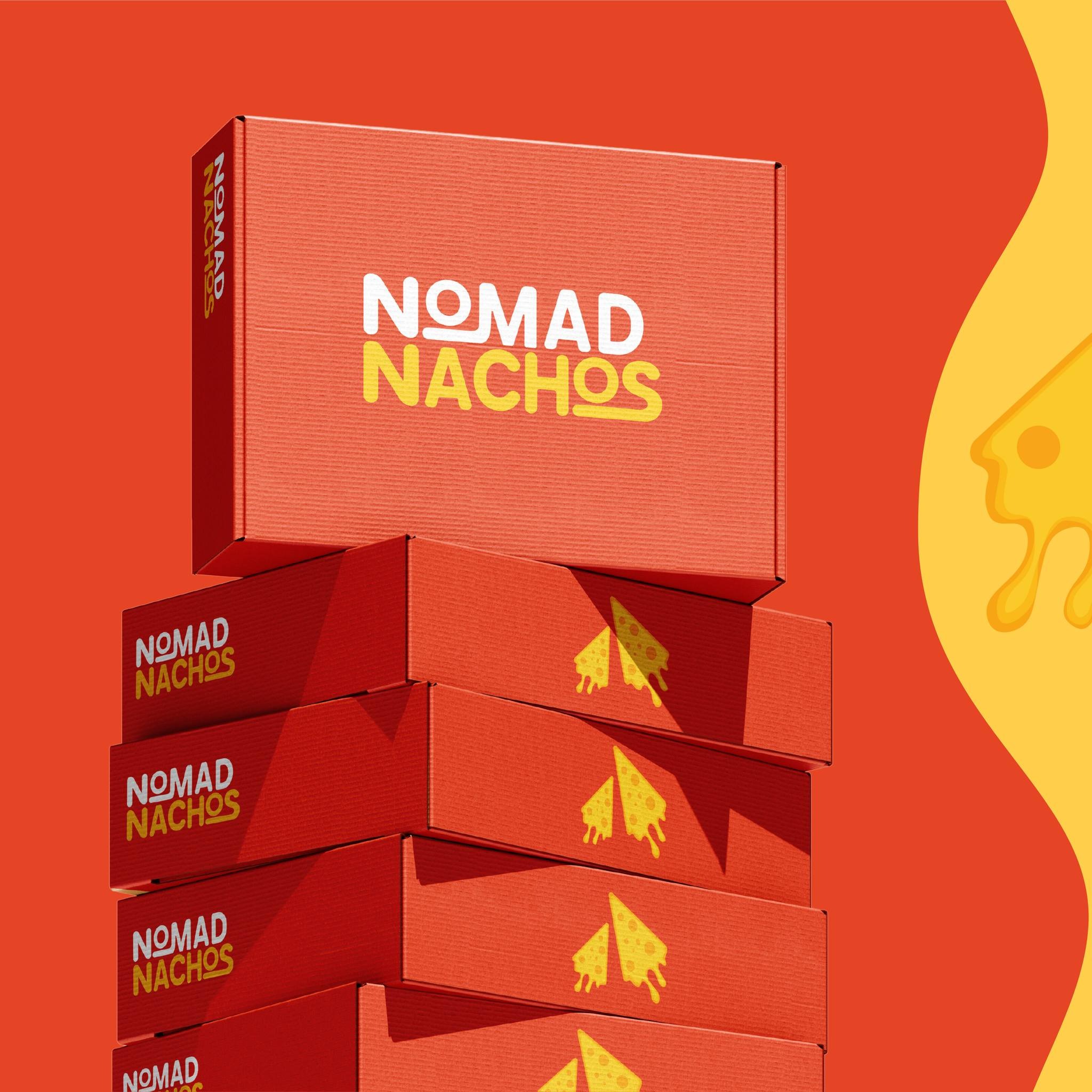 Nomad Nachos—Brand Identity and Packaging thumbnail