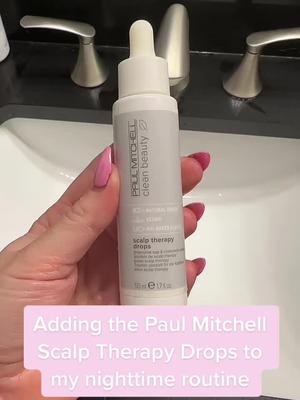 This isn’t an ad, I just love the clean beauty line from @paulmitchell 🤍 #hairtok #nighttimeroutine #haircareroutine #sc