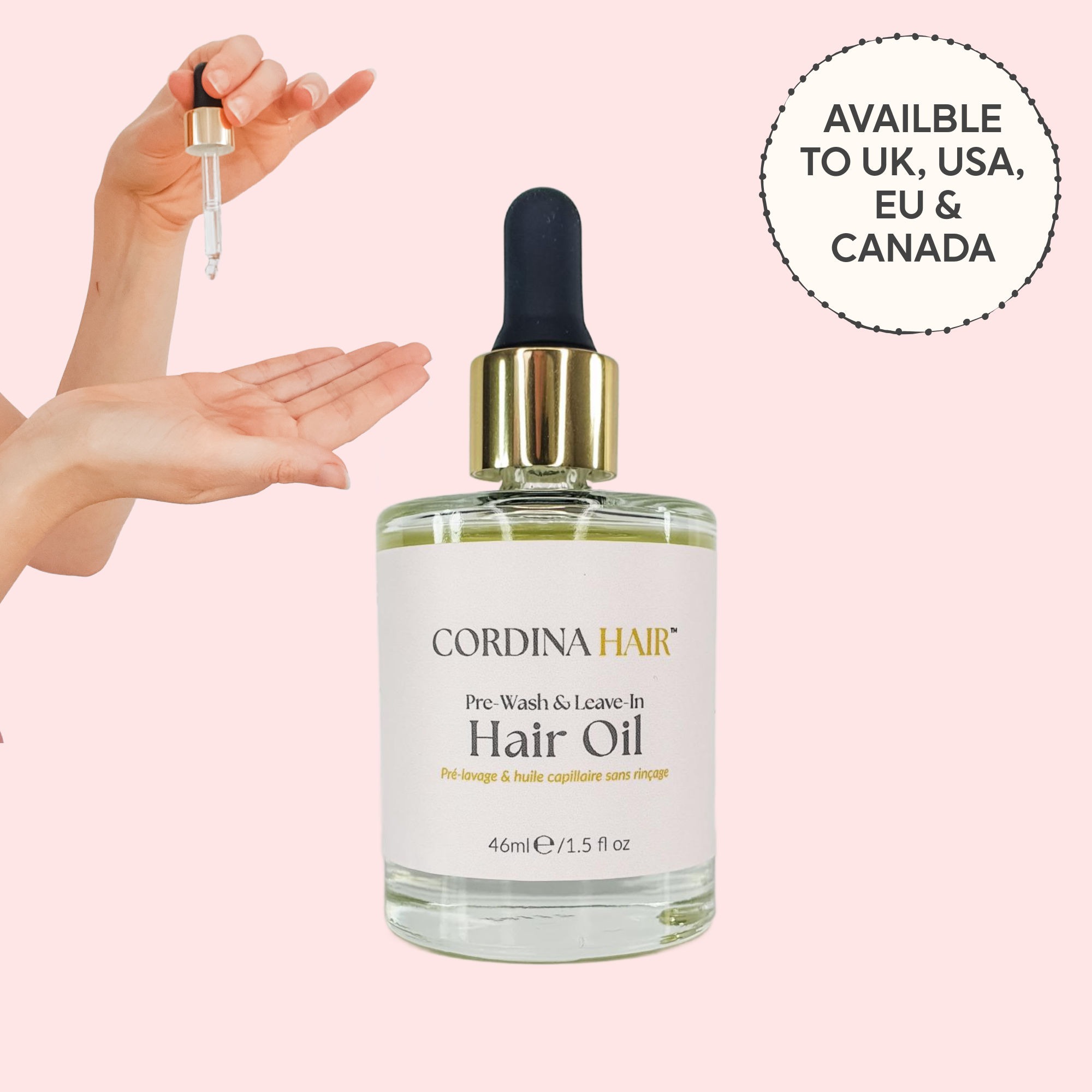 Clean & Green Strengthening, anti-frizz Hair Oil thumbnail