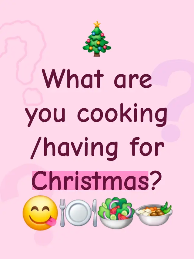 Happy Holidays! What are you cooking/having for Christmas?😋🍽🥗🍲  I included pics of my Cherry & Berry Blue Candy Coated P