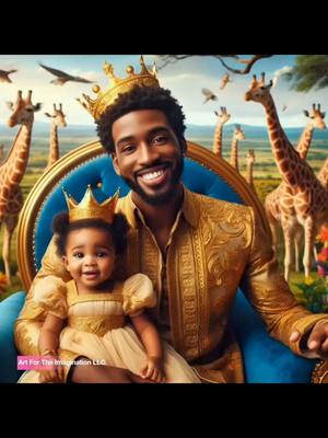 Beautiful African American fathers joyfully celebrate Father’s Day, sharing heartwarming moments of love, pride & deep c