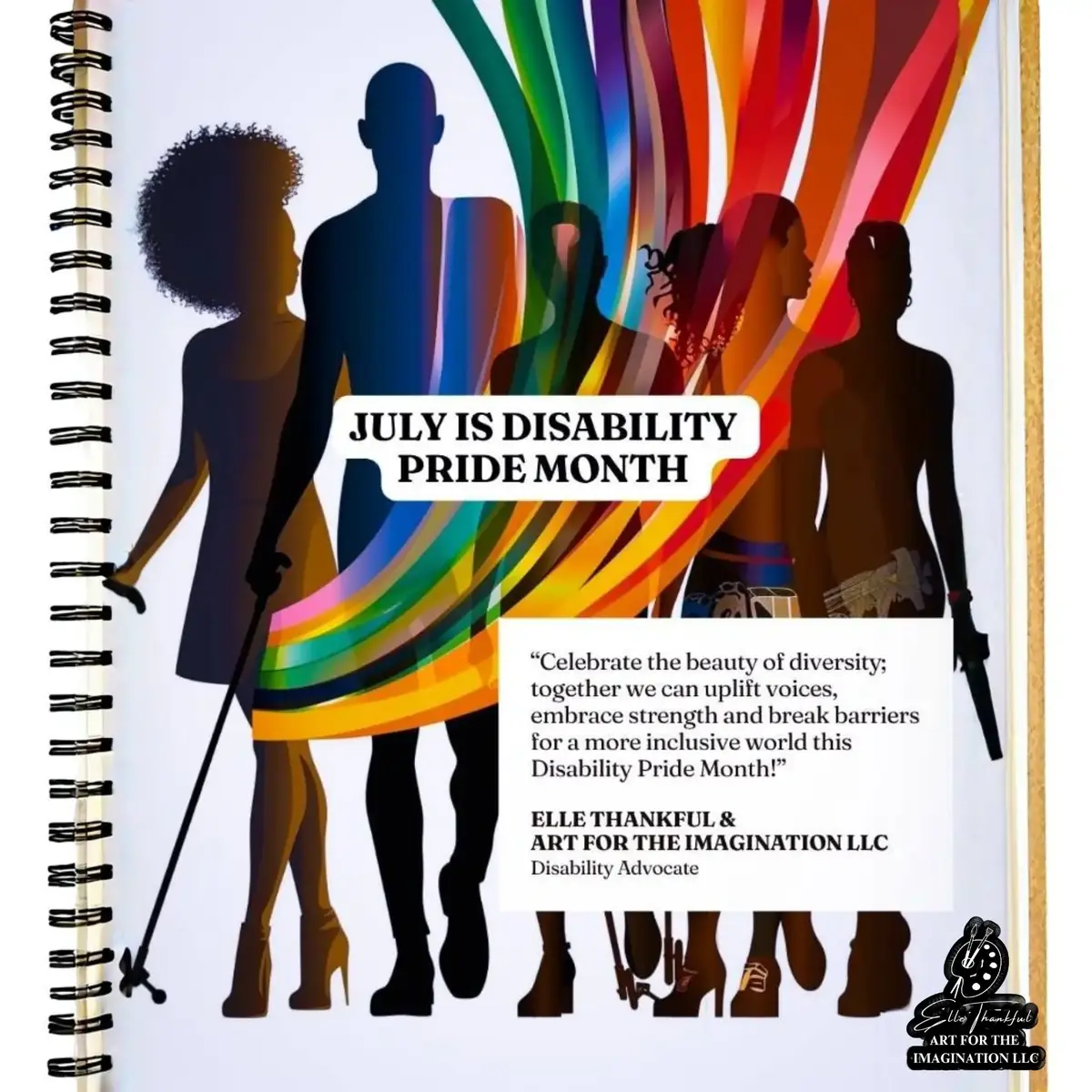 🌟 𝗝𝘂𝗹𝘆 𝗶𝘀 𝗗𝗶𝘀𝗮𝗯𝗶𝗹𝗶𝘁𝘆 𝗣𝗿𝗶𝗱𝗲 𝗠𝗼𝗻𝘁𝗵! 🌟 This month, we honor the strength, resilience and brilliance of the disability commu