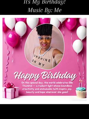 ✨️𝘾𝙚𝙡𝙚𝙗𝙧𝙖𝙩𝙞𝙣𝙜 𝙈𝙮 𝘽𝙞𝙧𝙩𝙝𝙙𝙖𝙮!✨️ 💫 Today, we celebrate the amazing Elle Thankful — a shining light whose boundless creativit