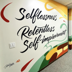 【Mural】Painting on Office Wall　> thumbnail