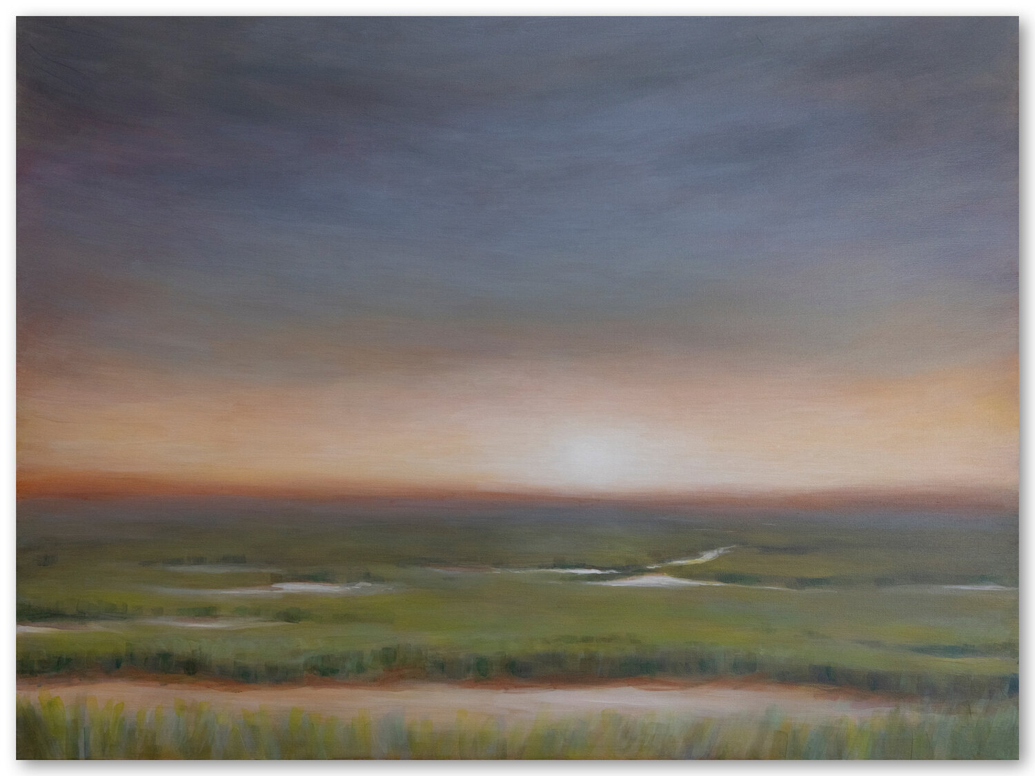 Sunrise Over the Marsh - 9” x 12” Art Print — Horn Art Co. thumbnail