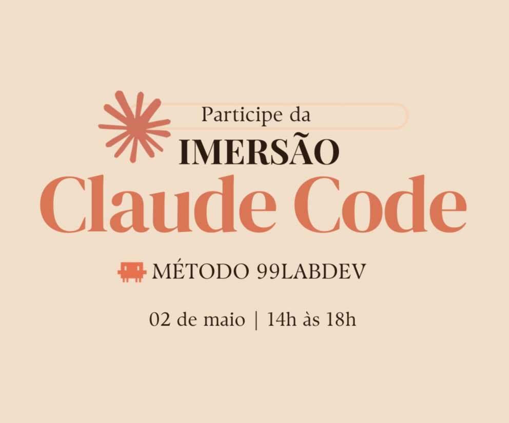 Imersão Claude Code | Método 99LabDev (Clique para participar) thumbnail