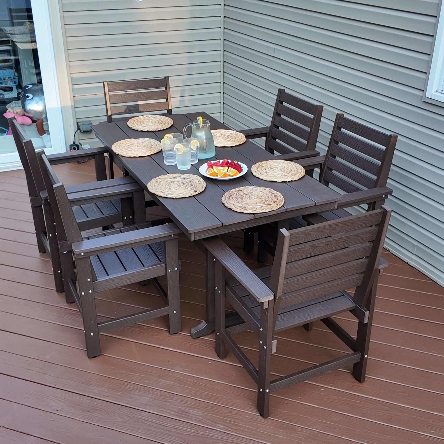 Coachella Outdoor Dining Table And Chairs - Code “carmen15” for 15% off thumbnail
