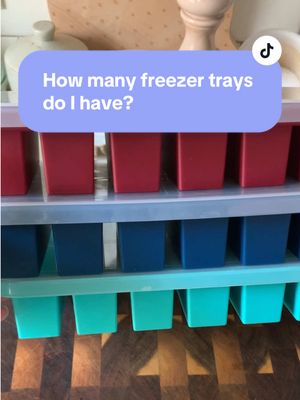 One of my most frequently asked questions is How many @Souper Cubes trays do you have? So is it more or less than you th