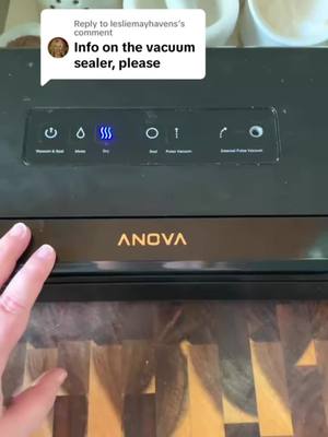 Here’s the vacuum sealer I use. @Anova Culinary Store is finally on tiktok shop so you can easily grab one here. 