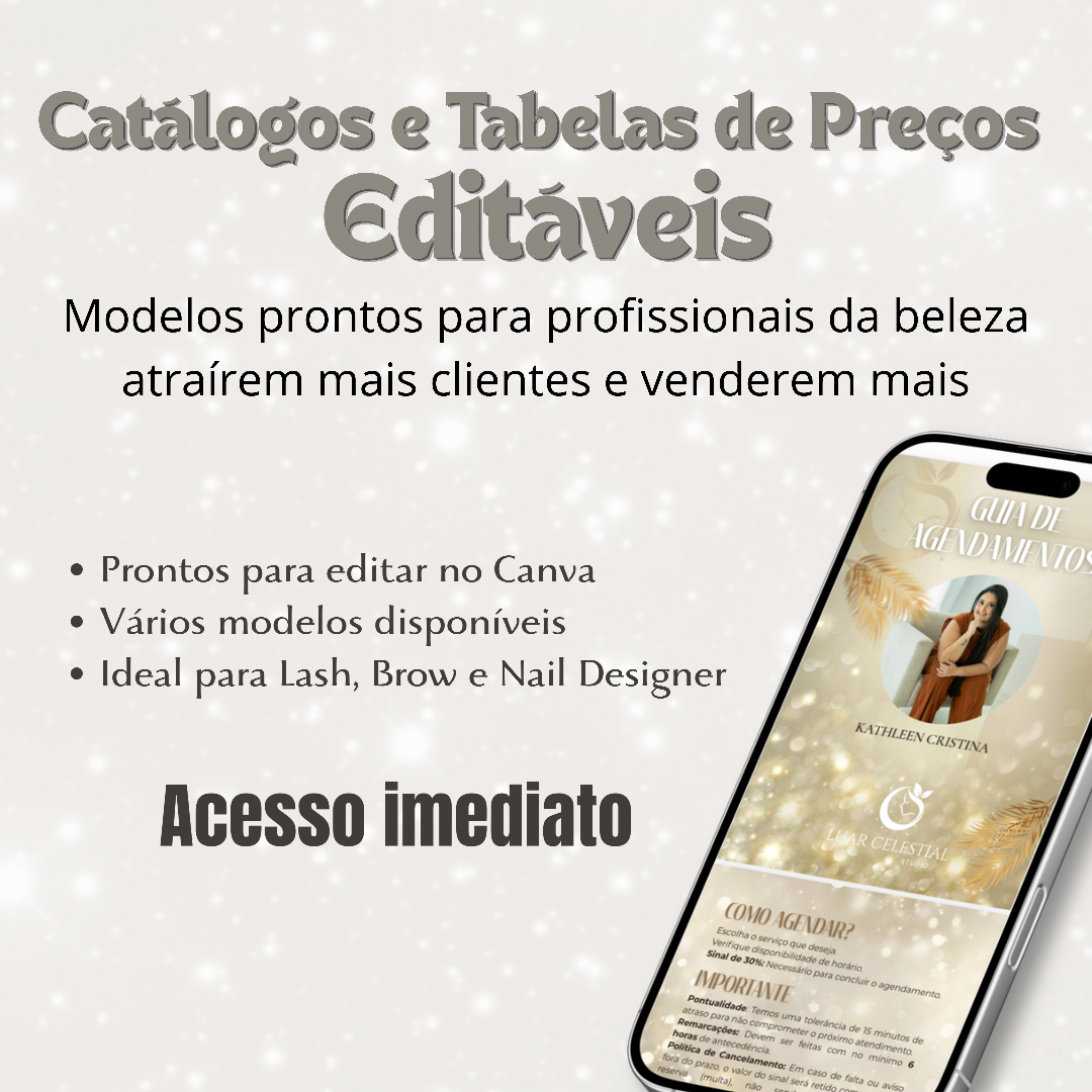 Kit Profissional de Catálogos e Tabelas de Preços Editáveis thumbnail