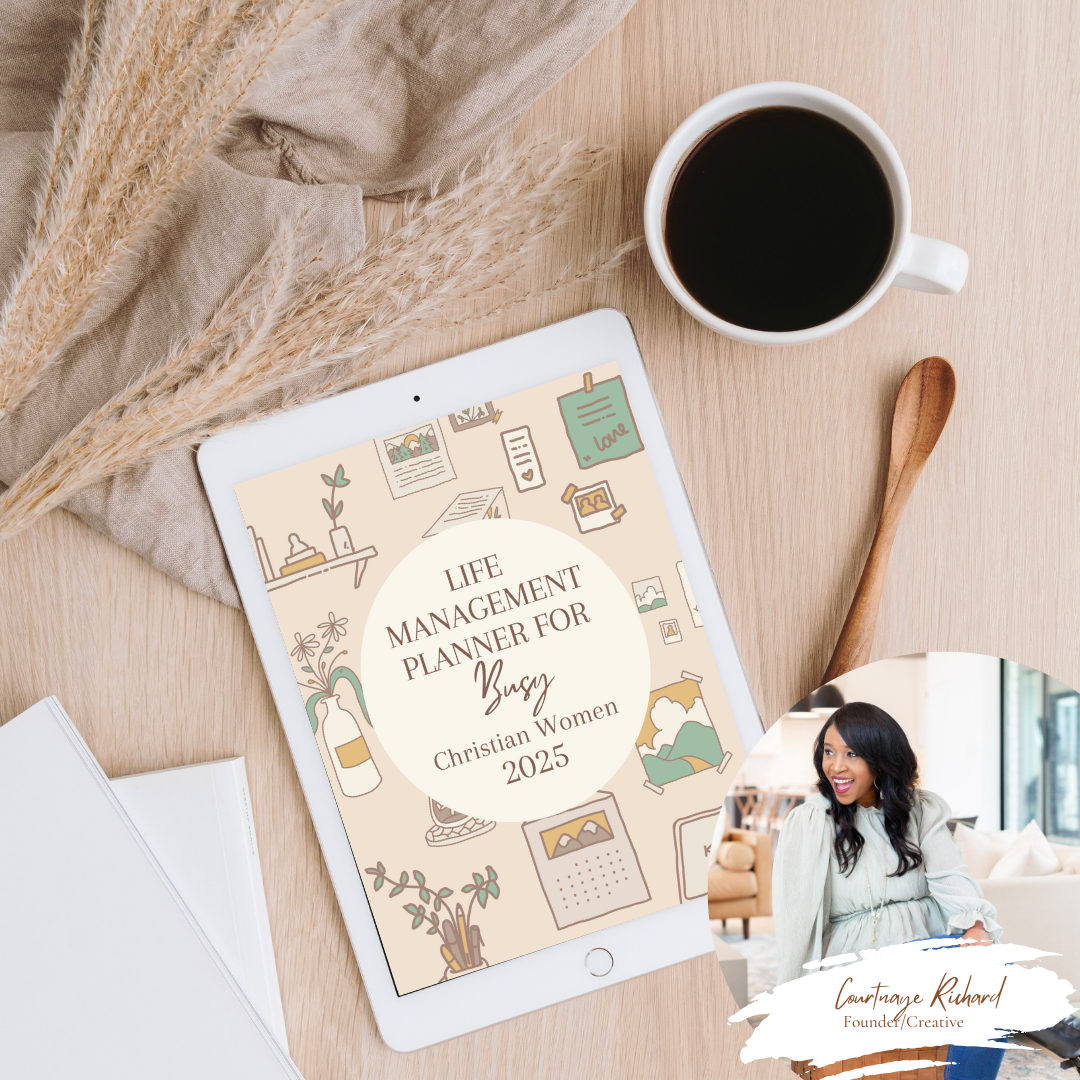 Freebie - Life Management Planner for Busy Christian Women 2025 thumbnail