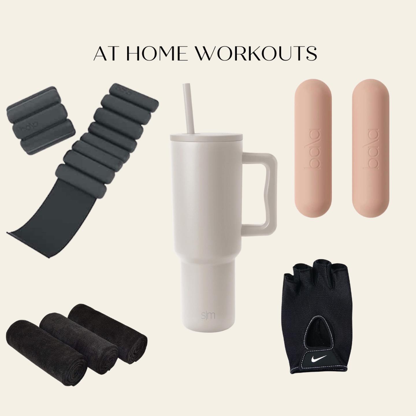 neutral home gym essentials 

Follow my shop @aestheticfootprint on the @shop.LTK app to shop this post and get my exclu