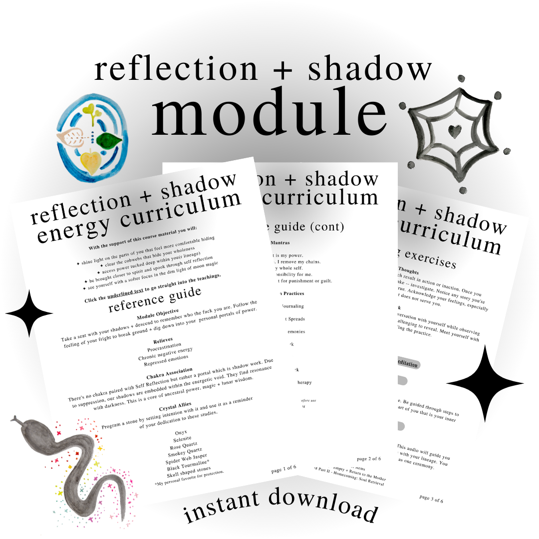 Reflection + Shadow Work Online Course thumbnail