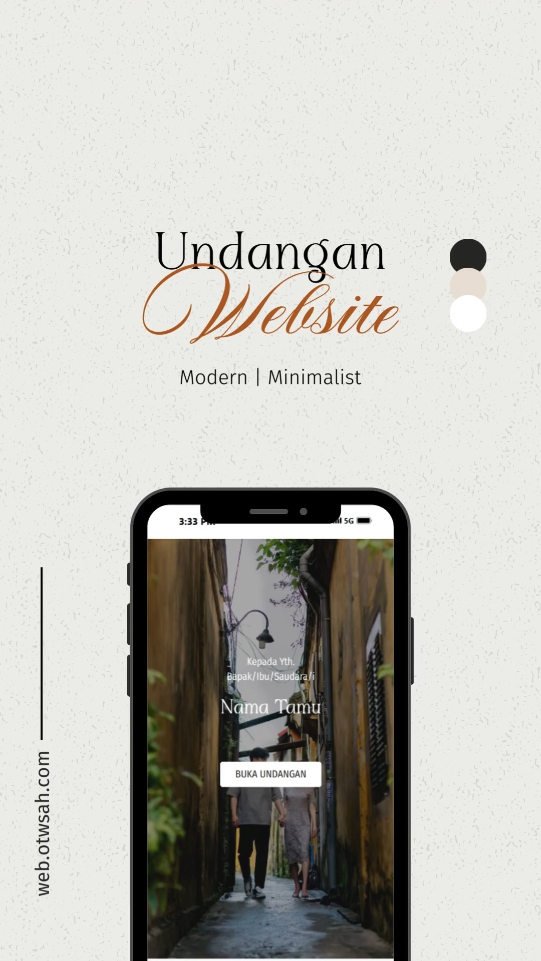 NEW TEMPLATE
Komen 'MAU' buat aku kirim info detail cara pemesanan 😊

#weddinginvitation #weddingwebsite #undanganonline