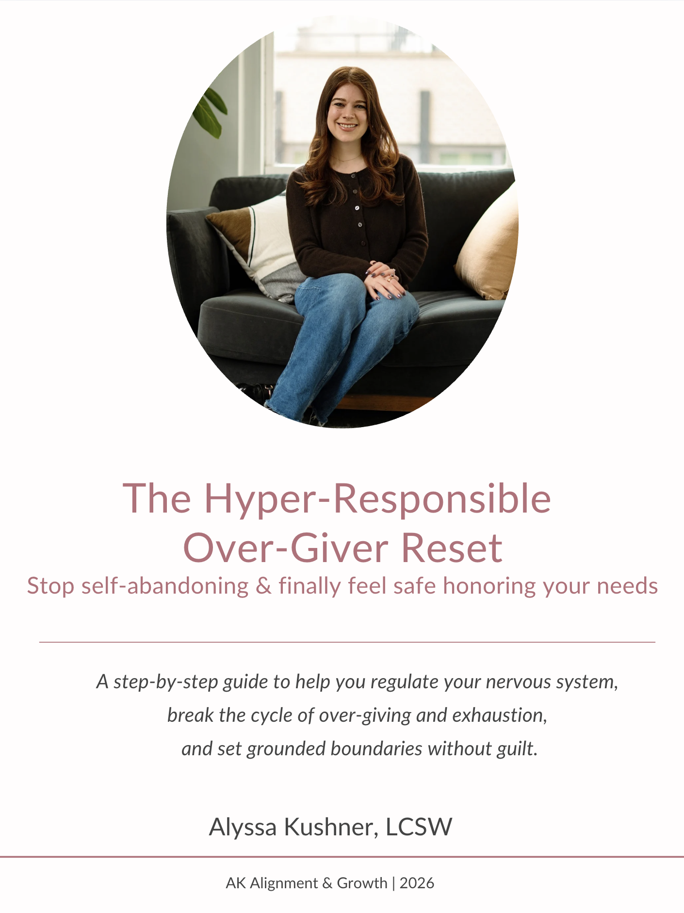 The Hyper-Responsible Over-Giver Workbook thumbnail