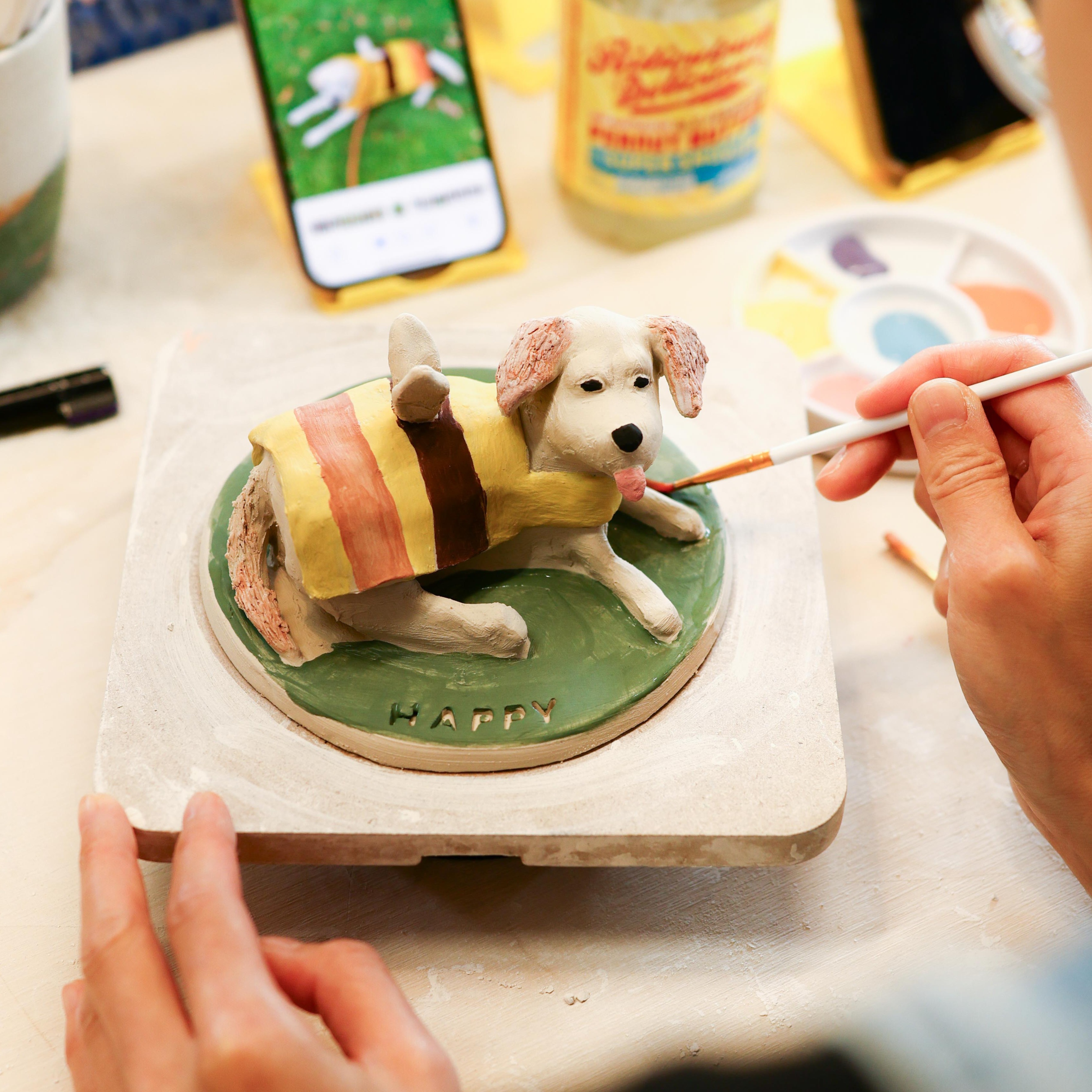 Pet Portraits in Clay thumbnail