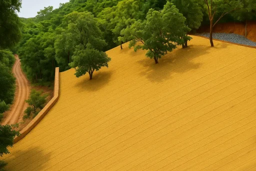 Coir Mat for Slope Protection & Erosion Control | ATMAT thumbnail