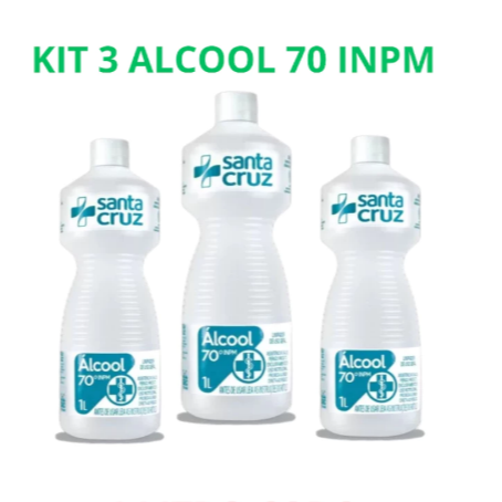 Álcool 70% líquido (3 litros) na Shopee thumbnail