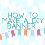 How to make a DIY Banner thumbnail