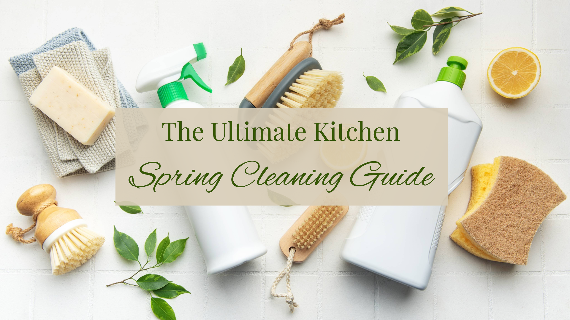 Ultimate Kitchen Spring Cleaning Guide: Declutter, Deep Clean & Organize — Daisies in Clover thumbnail