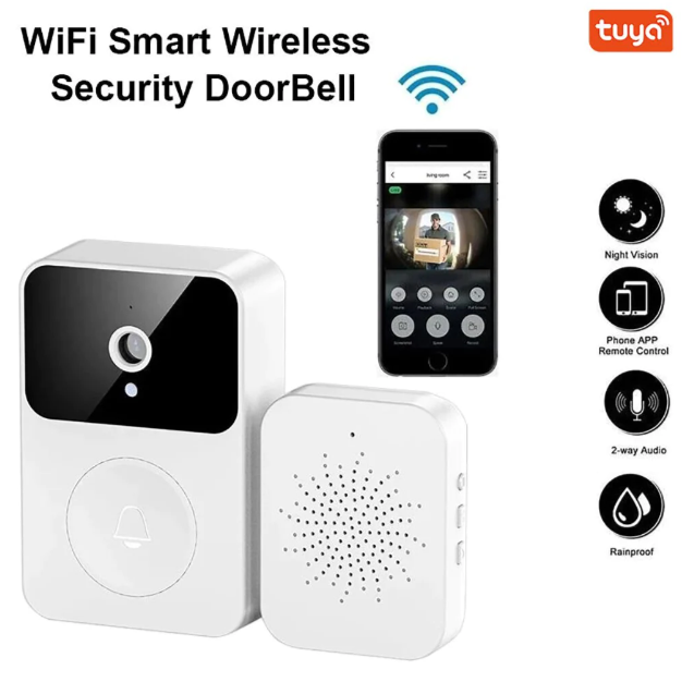 Campainha com Câmera Wifi e Áudio 3D thumbnail