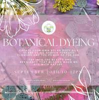 Sat Sept 20th 10-12pm Botanical Dyeing Still Rise Farms thumbnail